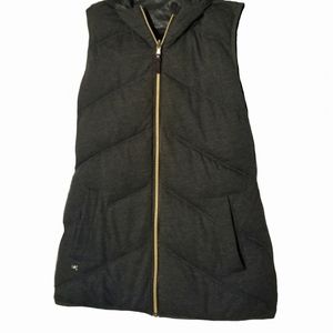 Michael Kors S Puffer Vest Green Reversible